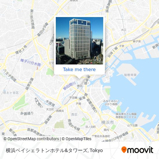 横浜ベイシェラトンホテル&タワーズ map