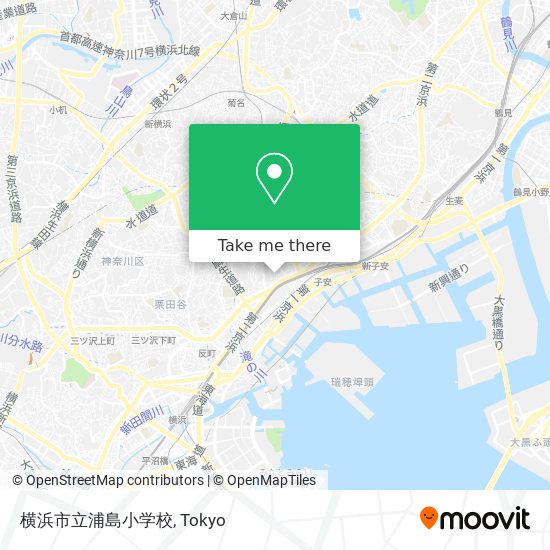 横浜市立浦島小学校 map