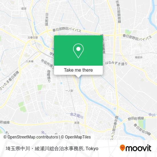 埼玉県中川・綾瀬川総合治水事務所 map