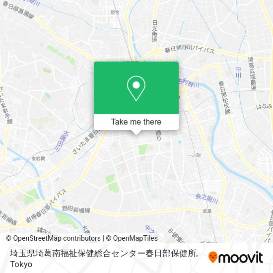 埼玉県埼葛南福祉保健総合センター春日部保健所 map