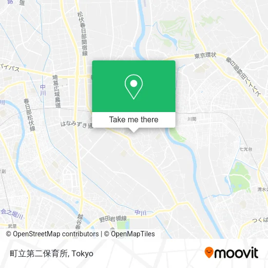 町立第二保育所 map