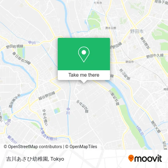 吉川あさひ幼稚園 map