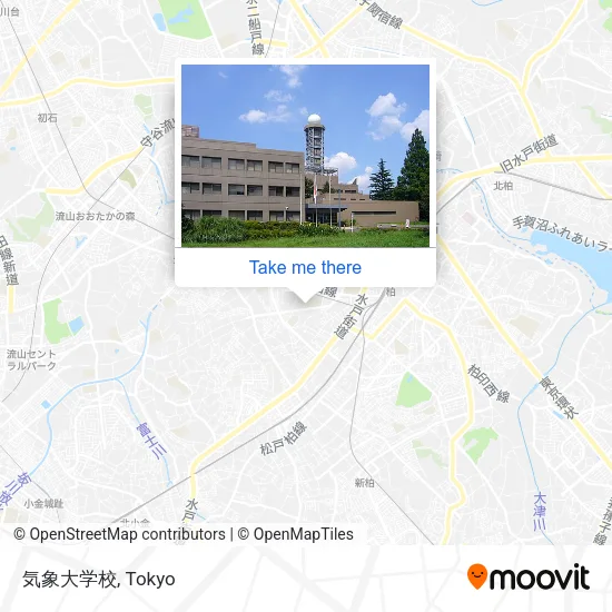 気象大学校 map