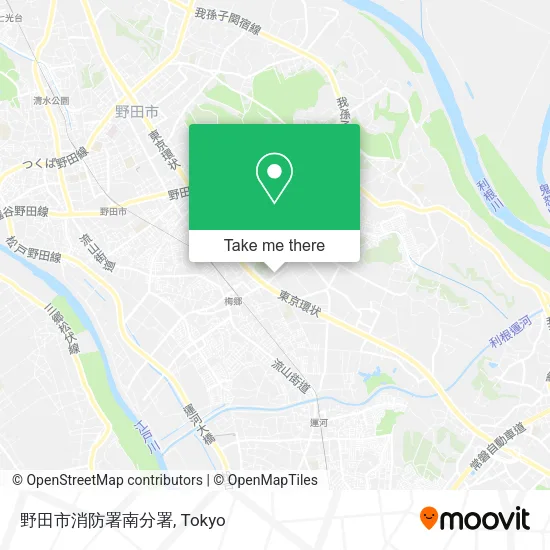 野田市消防署南分署 map