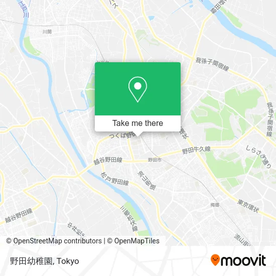 野田幼稚園 map