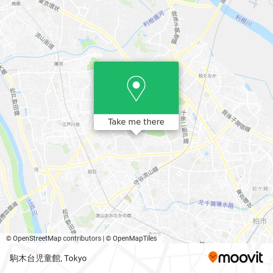 駒木台児童館 map