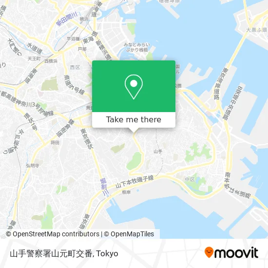 Yamate Police Station Yamamoto Town Substation map