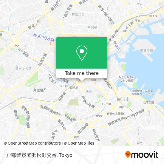 戸部警察署浜松町交番 map