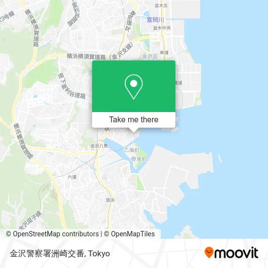 金沢警察署洲崎交番 map