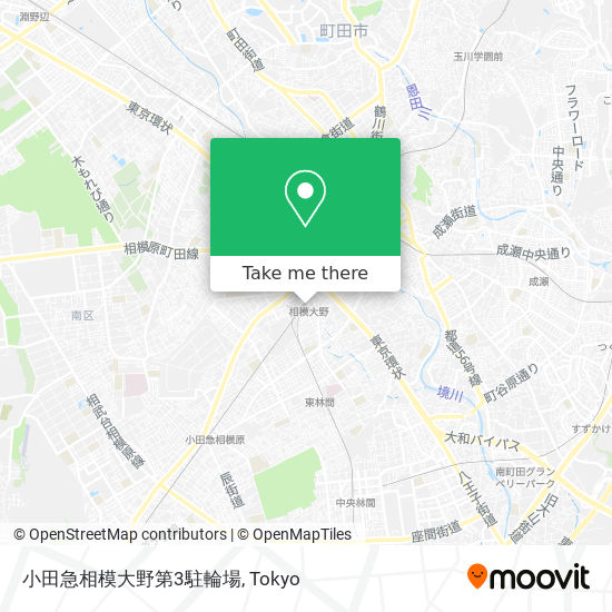 小田急相模大野第3駐輪場 map