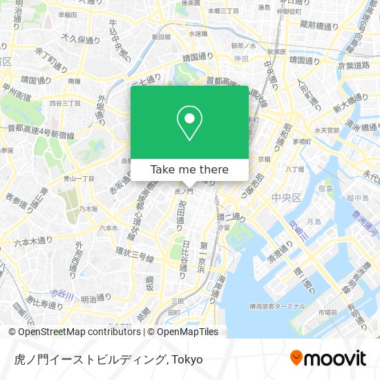 虎ノ門イーストビルディング map