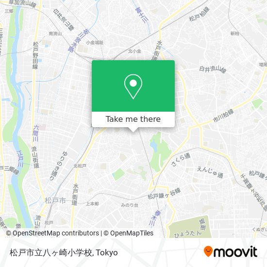 松戸市立八ヶ崎小学校 map