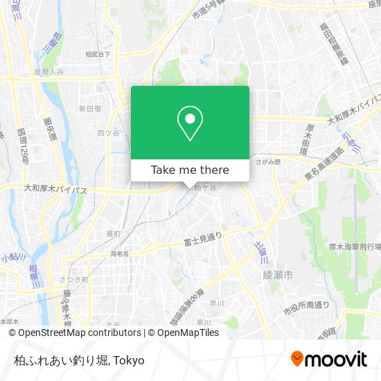 柏ふれあい釣り堀 map