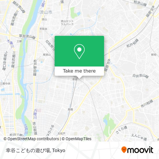 幸谷こどもの遊び場 map