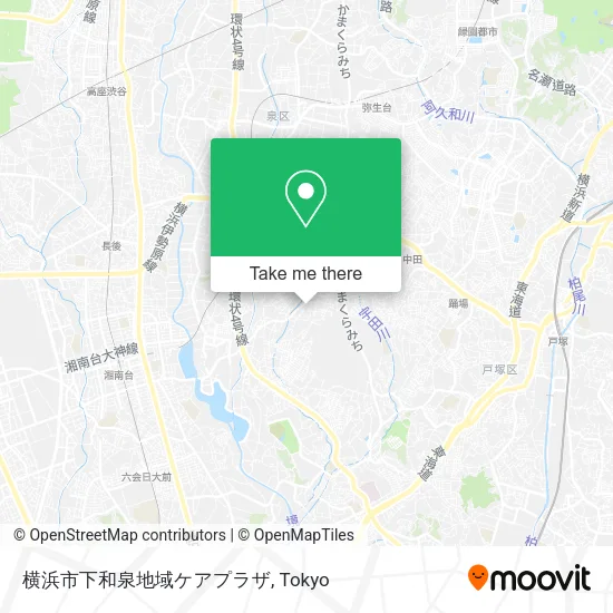 横浜市下和泉地域ケアプラザ map