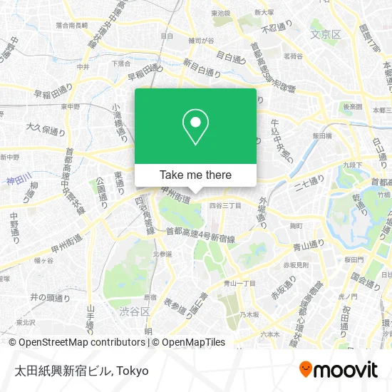 太田紙興新宿ビル map