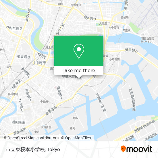 市立東桜本小学校 map