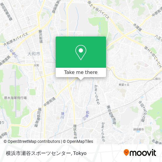横浜市瀬谷スポーツセンター map