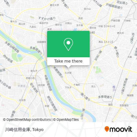 川崎信用金庫 map