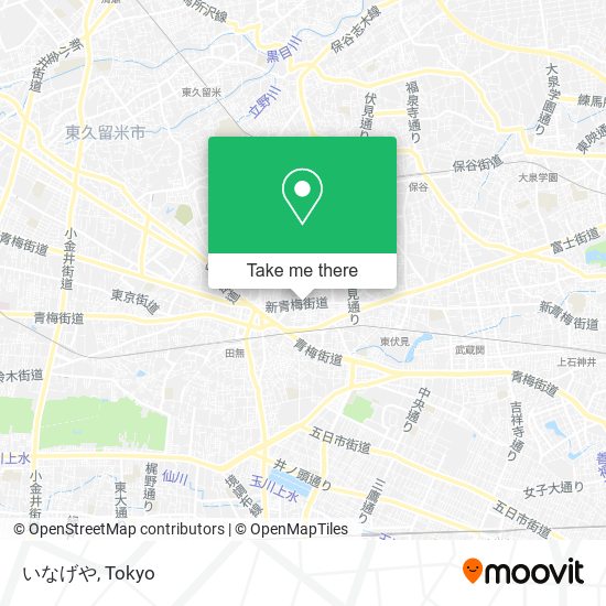 いなげや map