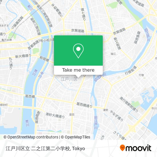 江戸川区立 二之江第二小学校 map