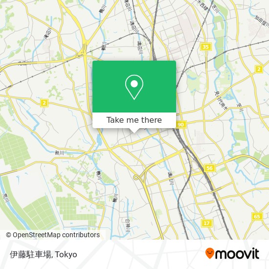 伊藤駐車場 map