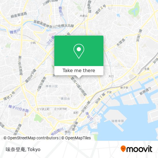 味奈登庵 map