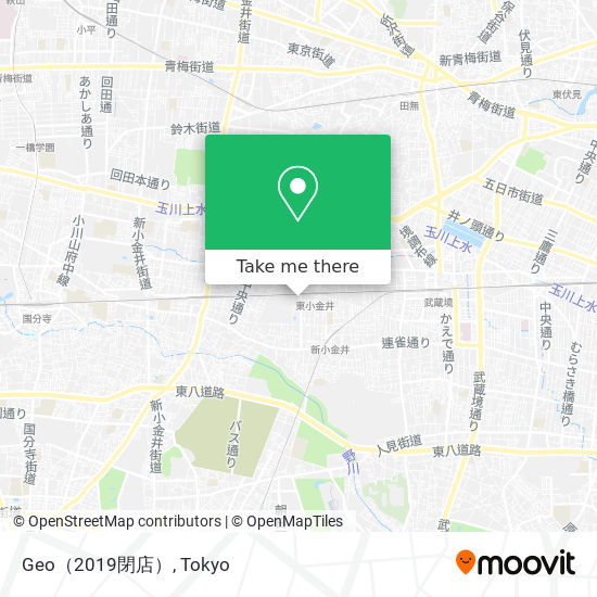 Geo（2019閉店） map