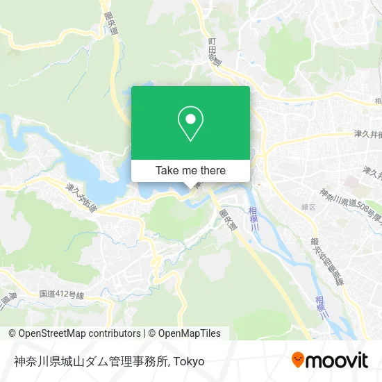神奈川県城山ダム管理事務所 map