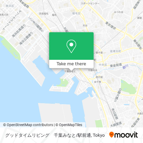 How To Get To グッドタイムリビング 千葉みなと 駅前通 In 千葉市 By Metro Or Bus Moovit
