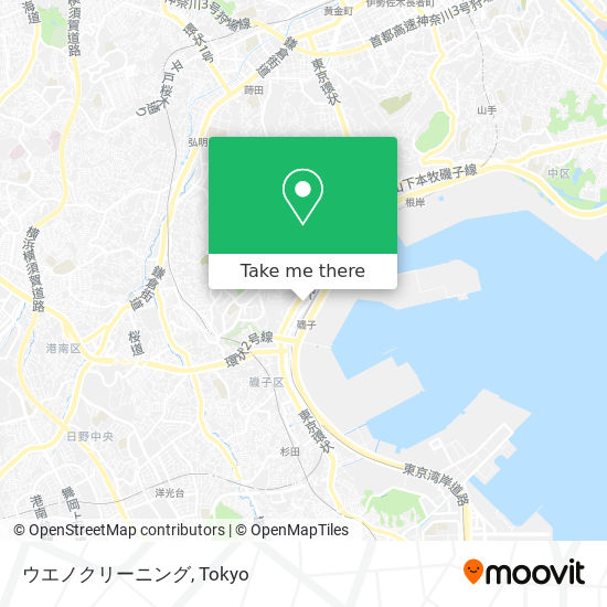 ウエノクリーニング map