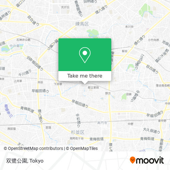 双鷺公園 map