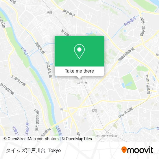 タイムズ江戸川台 map