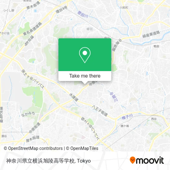 神奈川県立横浜旭陵高等学校 map