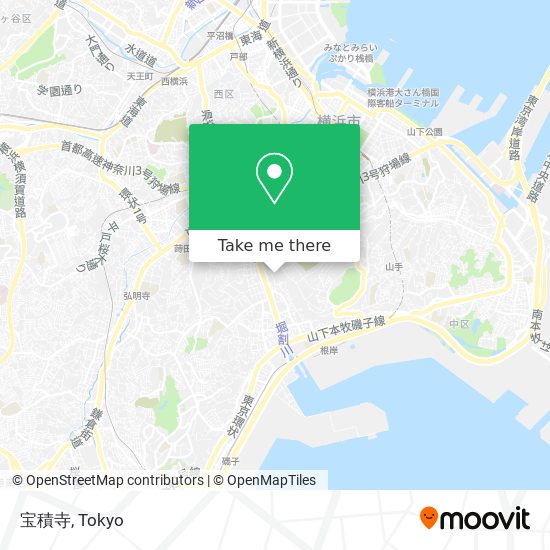 宝積寺 map