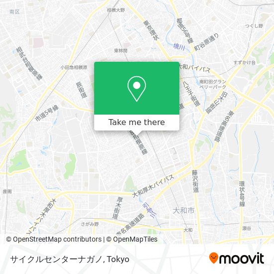 サイクルセンターナガノ map