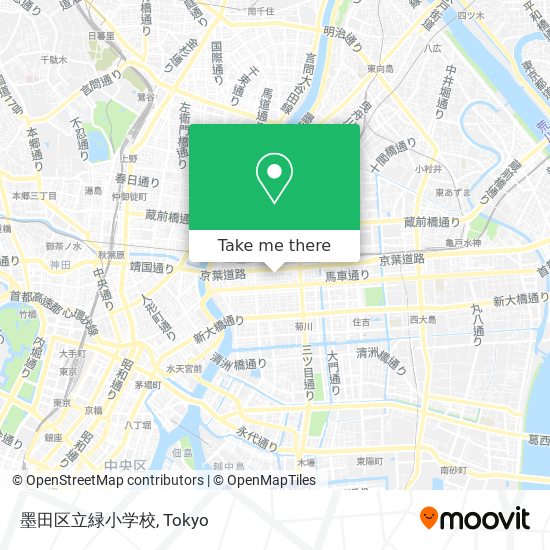 墨田区立緑小学校 map