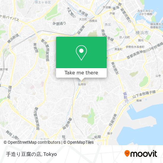 手造り豆腐の店 map