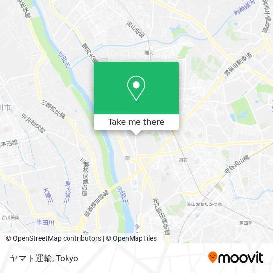 Yamato Transport map