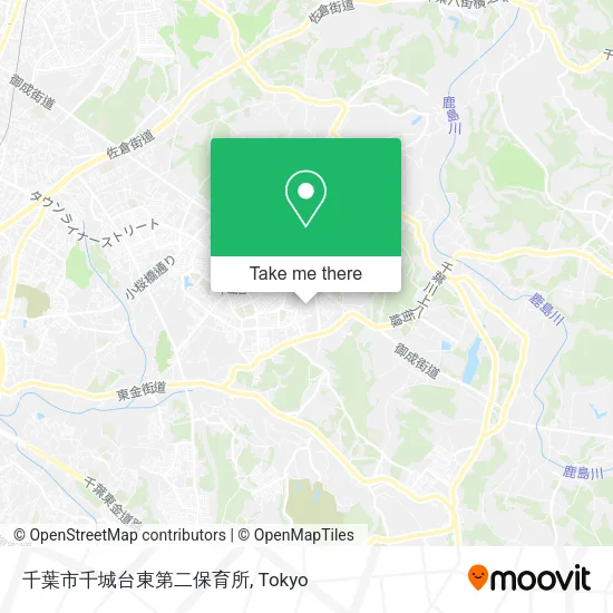 千葉市千城台東第二保育所 map