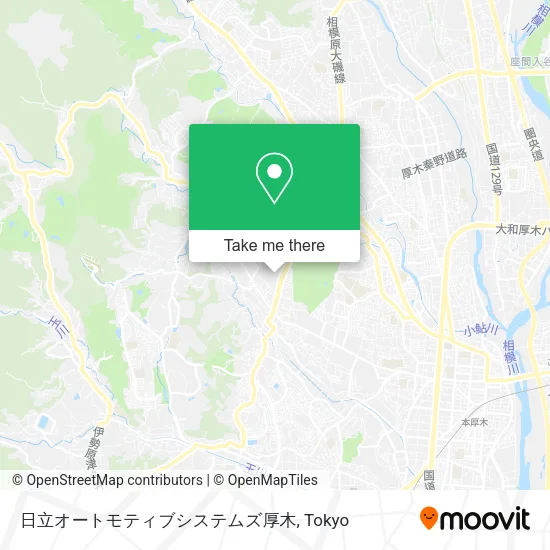 日立オートモティブシステムズ厚木 map