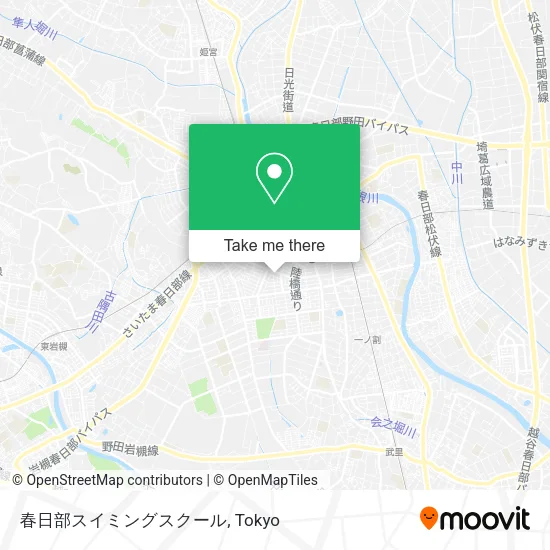 春日部スイミングスクール map