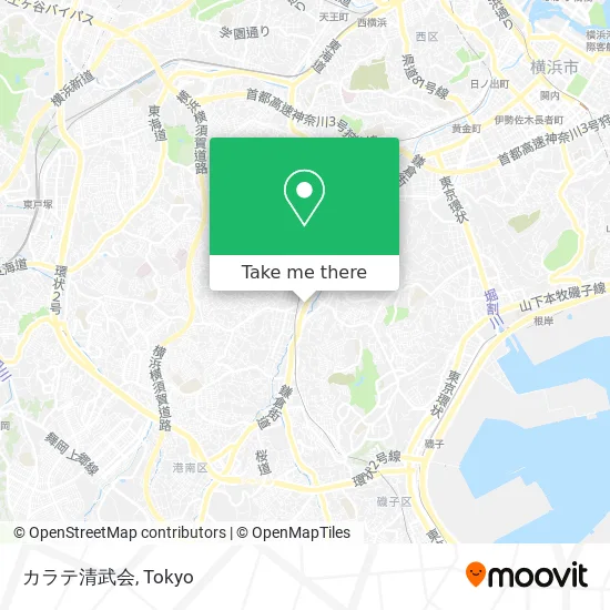 Karate Kiyomura Association map