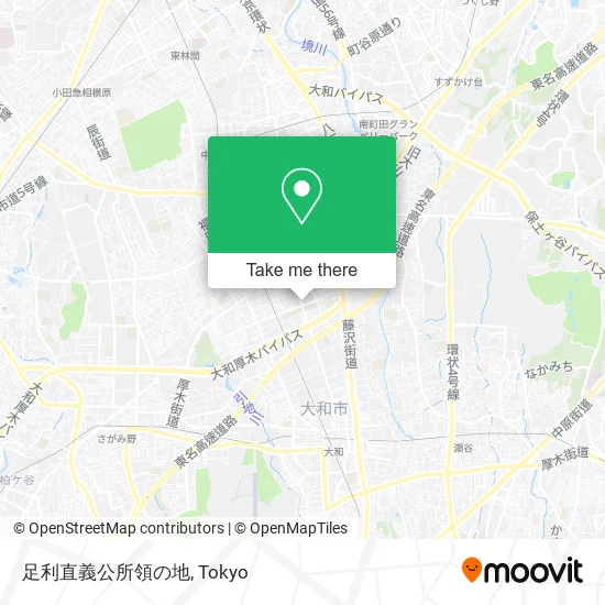 足利直義公所領の地 map