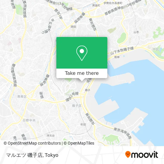 マルエツ 磯子店 map