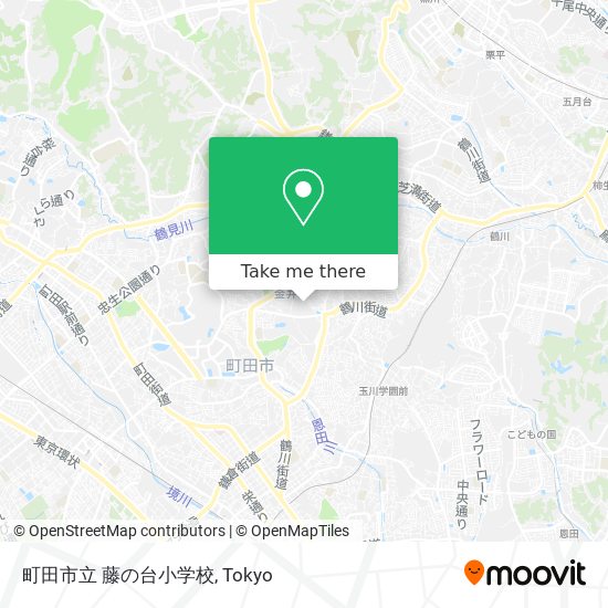 町田市立 藤の台小学校 map