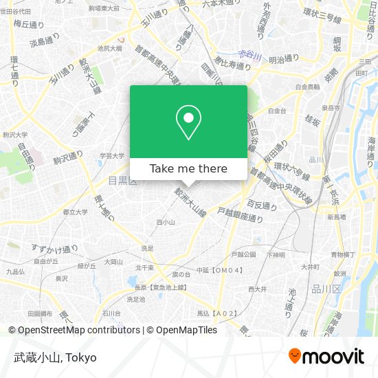武蔵小山 map