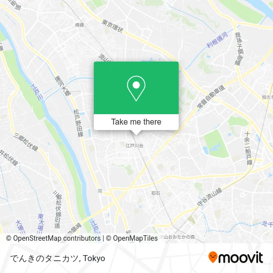 でんきのタニカツ map