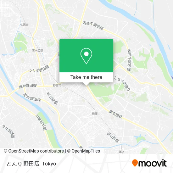 とんＱ 野田店 map