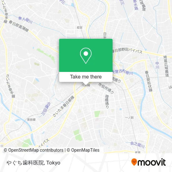 やぐち歯科医院 map